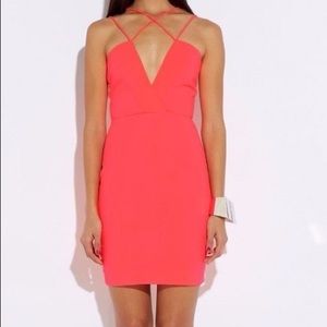 Sexy Neon Pink Dress